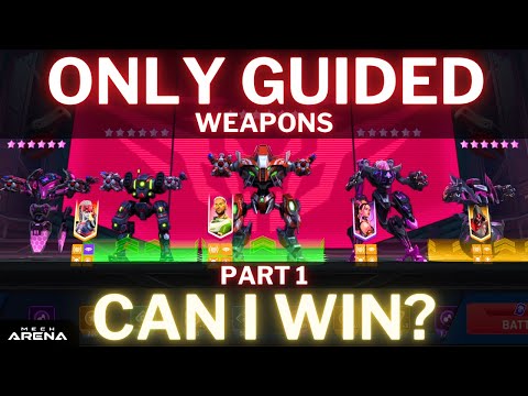 Will I Cook or Get Cooked With GUIDED Weapons Only? | Hangar Showdown | Mech Arena