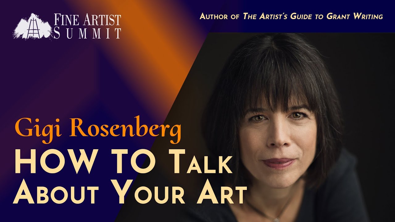 Learn HOW TO Talk About Your Artwork as a Professional Artist [EXPERT TIPS] 🎨