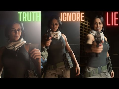 What Happens if You Give Different Answers to Valeria  - Call of Duty Modern Warfare 2