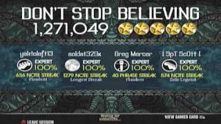 Don't Stop Believing - 1st Full Band FC - Rock Band 2