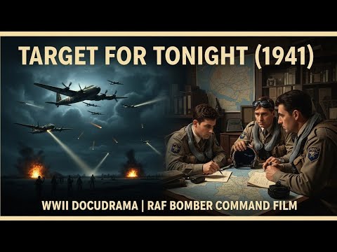 Target for Tonight (1941) – WWII Docudrama | RAF Bomber Command Film