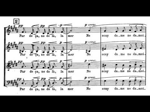 Dieu! qu'il la fait bon regarder! (Trois Chansons - C.Debussy) Score Animation