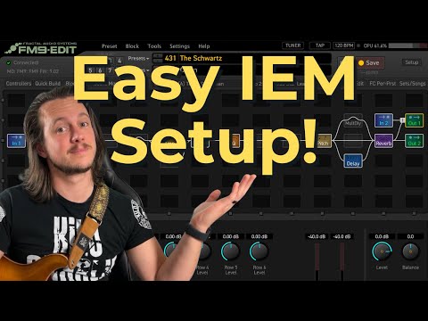 Easy FM9 In-Ear Monitoring Setup