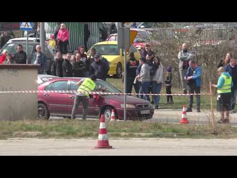 2 OMV Wałbrzyski Mistrz Kierownicy 2019 - Daniel Wachowiak / Adam Szczęśniak - Honda Civic MB6