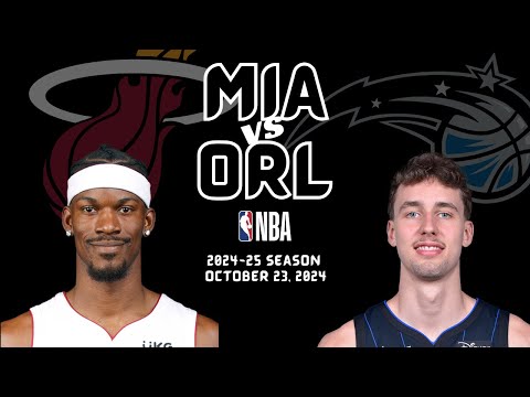 Miami Heat vs Orlando Magic Full Game Highlights | Oct 23, 2024 | 2025 NBA Season