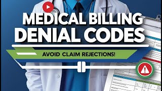 Medical Billing Denial Codes Explained | CO Denial Codes & Claim Rejection Solutions 2025 | Part 1