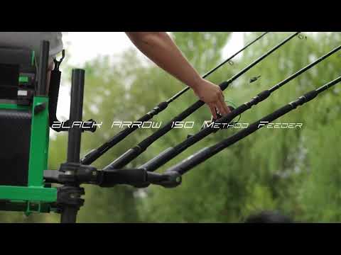 SENSAS - Prút Black Arrow Method Feeder 150 3,3 m 60 g 3 diely