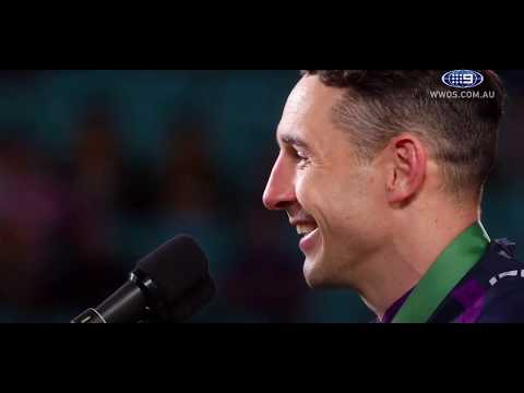 Billy 'The Kid' Slater in "career best form" for the Melbourne Storm