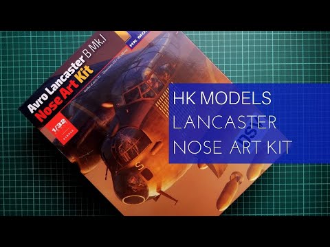 HK Models 1/32 Avro Lancaster B Mk.I Nose Art Kit (01E033) Review