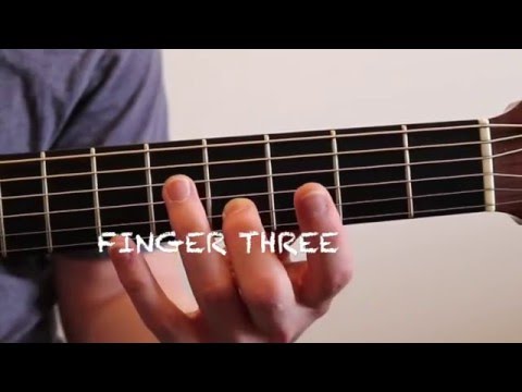 How to play a Cm7 chord on guitar