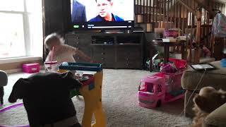 Audrey Nethery just had to dance!