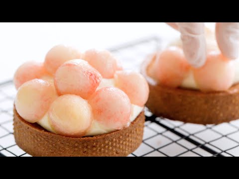 Peach Tart Recipe|Ohyoo Cooking