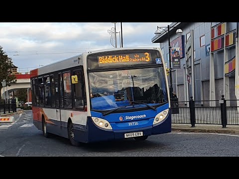 NEW EXTENSION: Route 10 | NK09EBV/39720 - Stagecoach North East: MAN 14.240LF/ADL Enviro 200