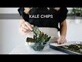 HOW TO MAKE KALE CHIPS | crispy, delicious, healthy snack