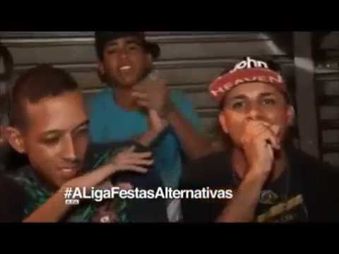 Mc's Dodo Do Pzs, Recoba, Sacana, Nuno - No Programa "A LIGA da Band" 01/08/2016