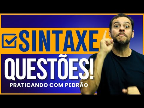 ❌✅SYNTAX QUESTIONS for COMPETITIONS || Portuguese with Pedro Lima!