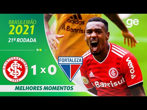 INTERNACIONAL 1 X 0 FORTALEZA | MELHORES MOMENTOS | 21ª RODADA BRASILEIRÃO 2021 | ge.globo