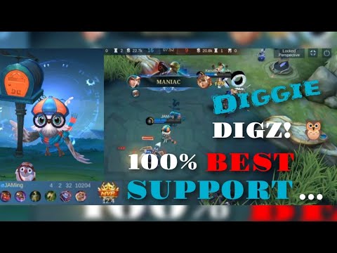 Diggie Best Support 100% 👌| 2022 MLBB