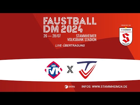 FAUSTBALL DM 2024 - Spiel um Platz 3: TV 1880 Käfertal - TV Vaihingen/Enz