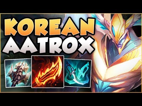 WTF?? HOW BROKEN DID THIS KOREAN BUILD MAKE AATROX? AATROX SEASON 8 TOP GAMEPLAY! League of Legends