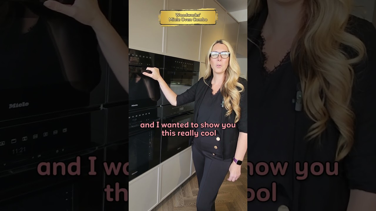 This Miele oven microwave combo is the best. Kitchen Design Tip #333