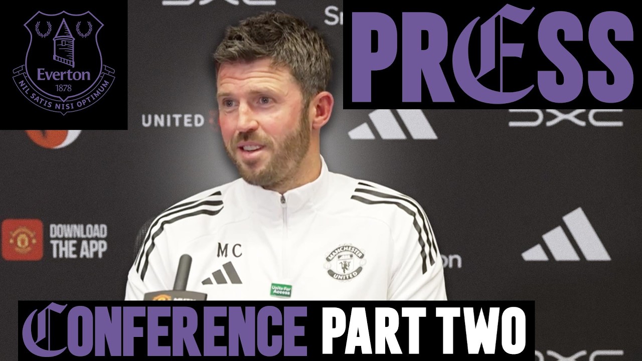 "We're In A Good Position" | Michael Carrick Pre-Everton | Press Conference: Part Two