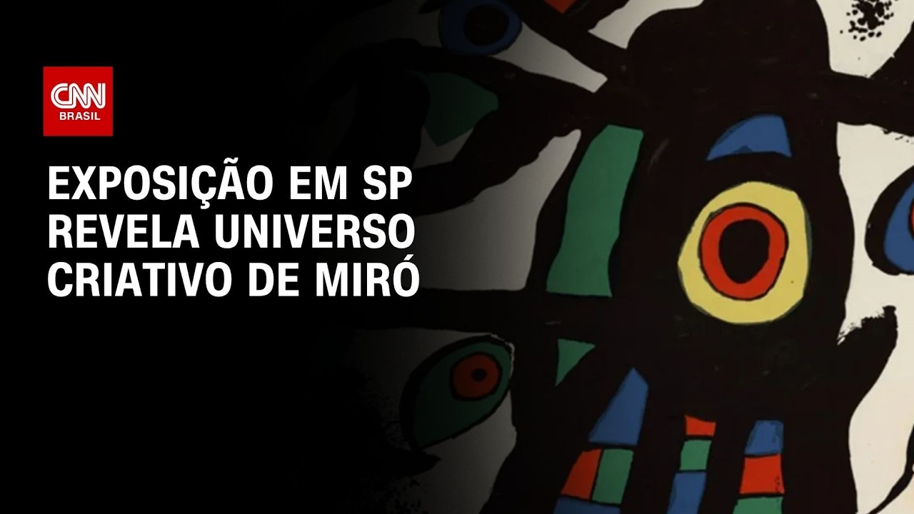 Exposição inédita de Joan Miró traz mais de 100 obras para São Paulo | CNN PRIME TIME
