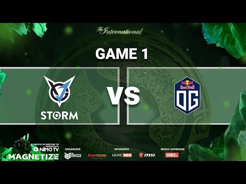 TI8 Mainstage | VGJ.Storm vs OG - Game 1 | Caster: 307 ft KAH