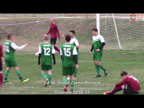 Csolnoki SZSE U19 - Tokod SE U19 6-0 (2-0) - Összefoglaló