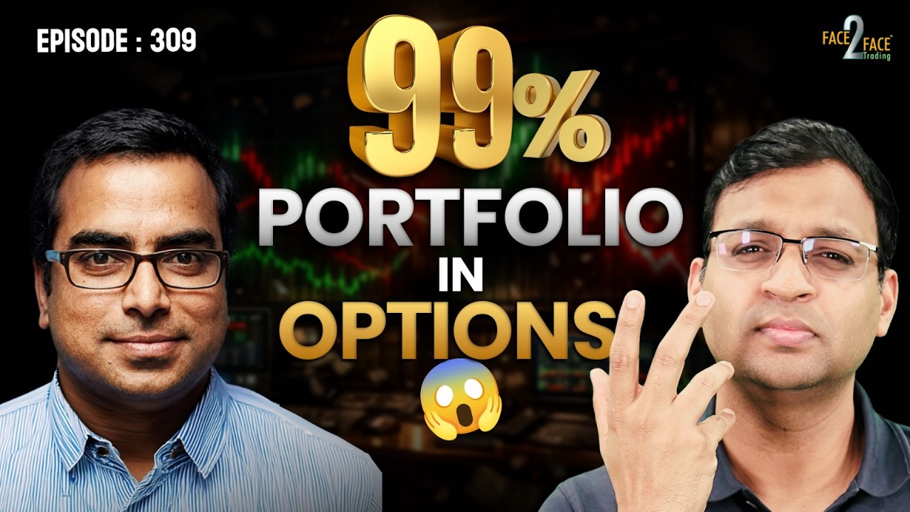 How This Trader Built A $10 Million Options Hedge Fund !! #Face2Face with Naresh Kusunam