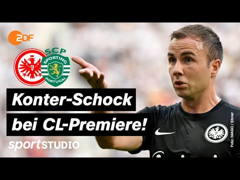 Eintracht Frankfurt – Sporting Lissabon Highlights | UEFA Champions League 2022/23 | sportstudio