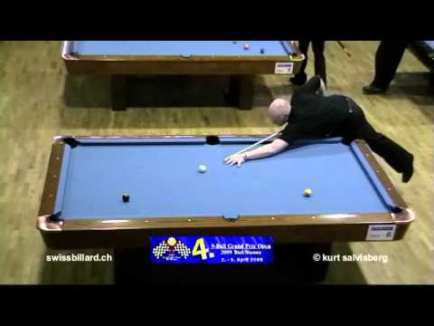 9Ball GPO 2009 L16 Daryl Peach (GBR) vs Klaus Zobrekis (GER) Part 5