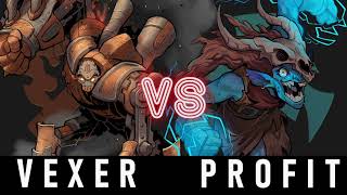Vexer vs Profit commentated live league game!