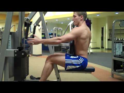 How To: Row/Rear Delt (Cybex) &quot;Row&quot;