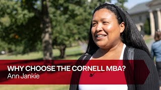 Why choose the Cornell MBA feat. Ann Jankie