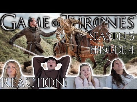 GAME OF THRONES STAFFEL 5 FOLGE 4 'DIE SÖHNE DER HARPYIE' – GRUPPENREAKTION