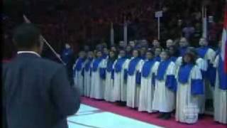 Alan Prater & The Montreal Jubilation Choir  @ the NHL All Star Game 2009