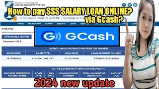 How to pay SSS SALARY LOAN online via Gcash?  Paano magbayad ng SSS Salary loan online in 2024?