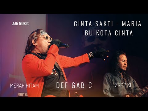 Cinta Sakti - Maria - Ibukota Cinta Def Gab C Merah Hitam Live Zepp KL 2024 (4k)