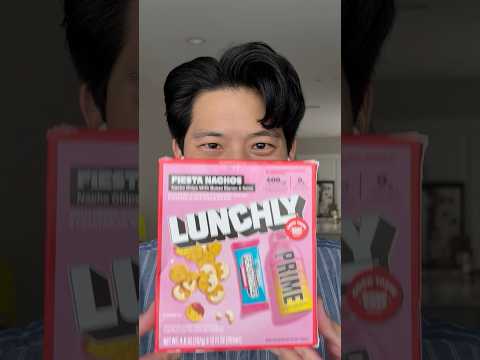 LUNCHLY Fiesta Nachos made by MrBeast, Logan Paul, and KSI