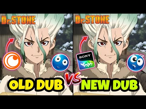 Sony Yay vs Crunchyroll Hindi Dub 🤮? | Dr. Stone Old Dub vs New Dub Full Comparison !|