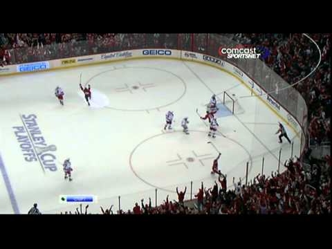 Winning Goal Alexander Semin (Rangers & Capitals) NHL April 13, 2011