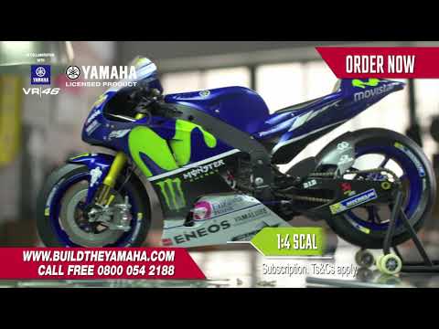 Build Valentino Rossi's Yamaha M1 YZR