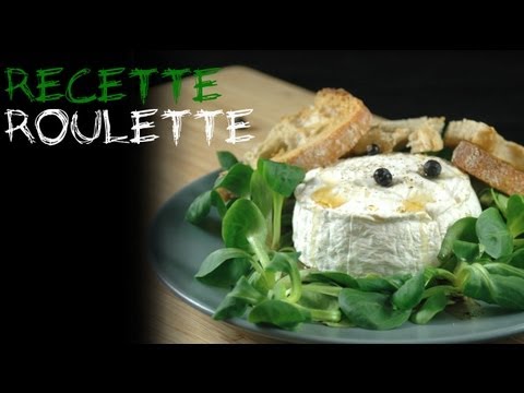 Camembert rôti au miel !