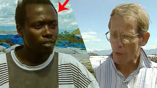 Umuzungu afashe Interahamwe iri kubeshya ihita iceceka.