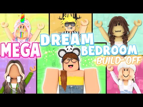 MEGA Dream Bedroom Build-Off! Panda V.s. 5 FANS!