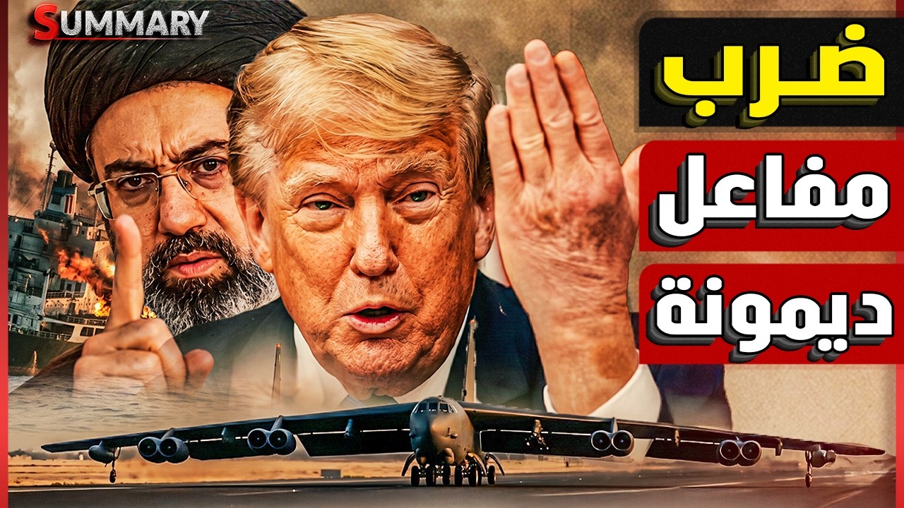 إيران تهدد بضرب مفاعل ديمونة ومصر مجددا في مربع الخطر وترامب يلغي أكبر هجوم م