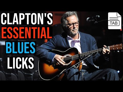 Steal These Legendary Eric Clapton Acoustic Blues Licks!