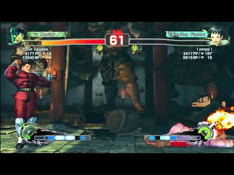 SSF4 AE [Bison] RaGe Gagapa vs I peqqi I [Makoto]