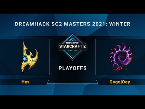 SC2 - Has vs. GogojOey - Playoffs - DreamHack SC2 Masters 2021 Winter - TW